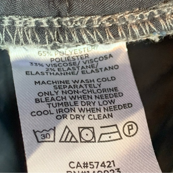 Loft Hi Waist Trouser Gray Plaid - Picture 9 of 9